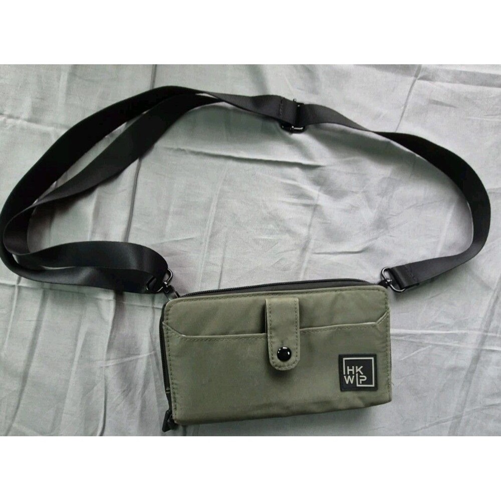 IHKWIP Everyday Essentials Crossbody Bag Military Olive Black Nylon Strap